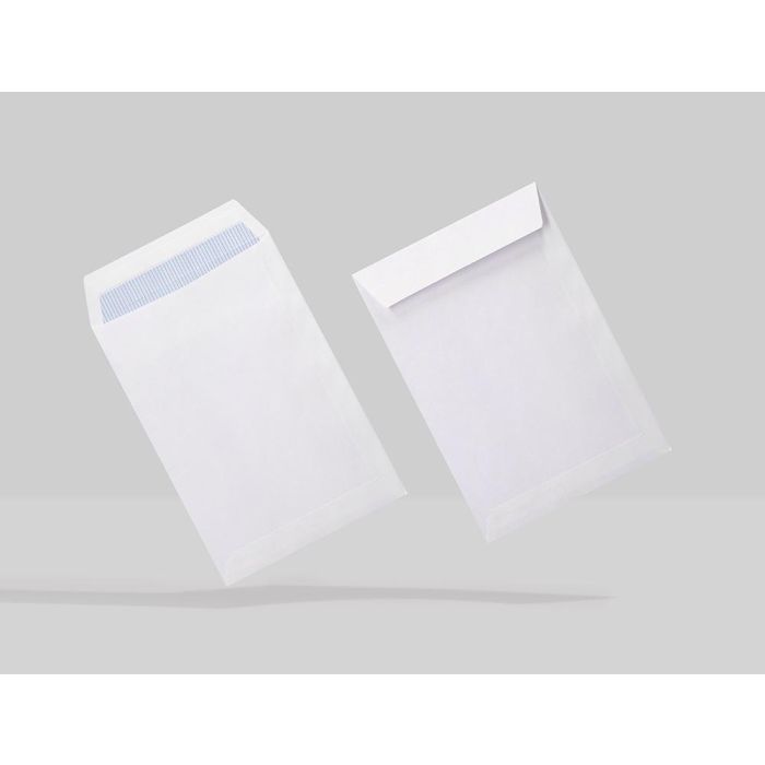 Sobre Liderpapel Bolsa N.15 Blanco B5 176x250 mm Tira De Silicona Caja De 500 Unidades 7