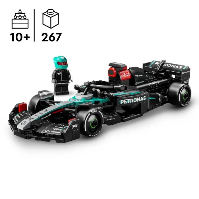 Lego Mercedes-AMG W15 F1 Set de Construcción 77244 - Coches de Carreras y Juguetes para Niños y Niñas de 10 años 1 Lego Mercedes-AMG W15 F1 Set de Construcción 77244 - Coches de Carreras y Juguetes para Niños y Niñas de 10 años 1