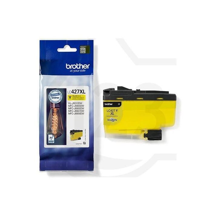 Brother Mfc-J5955Dw-J6955Dw-J6995Dw Cartucho de Tinta Amarilla con Rendimiento de 5.000 Páginas