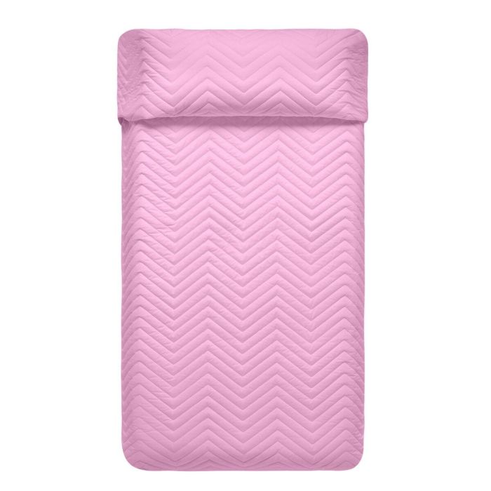 Colcha HappyFriday Basic Kids Arista Rosa 200 x 260 cm