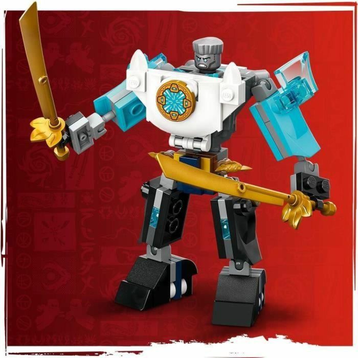 LEGO NINJAGO 71827 Armadura superrobótica de Zane: juego de rol ninja para niños de 6 años en adelante 4