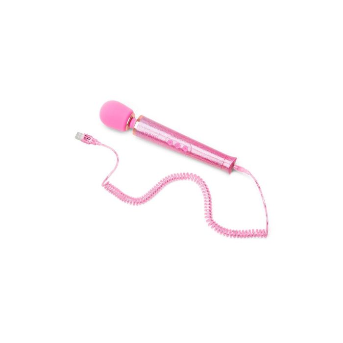 Vibrador Le Wand All That Glimmers Set Rosa 8