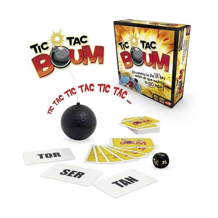 Bizak Juego de Mesa Tic Tac Boum - Desarrolla Habilidades Lingüísticas, Edad Recomendada +3 Años 4 Bizak Juego de Mesa Tic Tac Boum - Desarrolla Habilidades Lingüísticas, Edad Recomendada +3 Años 4