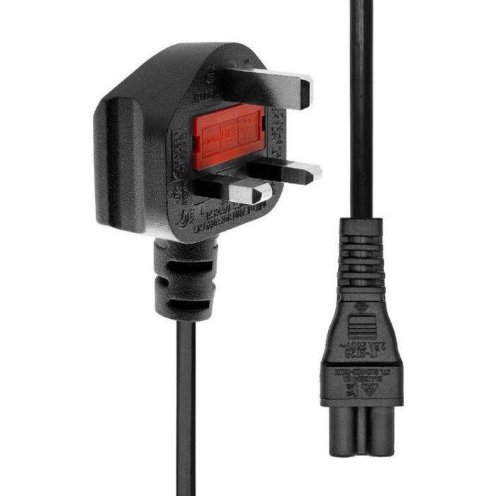 ProXtend Power Cord UK to C5 1M Black ProXtend Power Cord UK to C5 1M Black