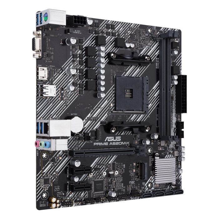 ASUS PRIME A520M-K Placa Base AMD A520 Micro ATX hasta 64 GB de RAM 2