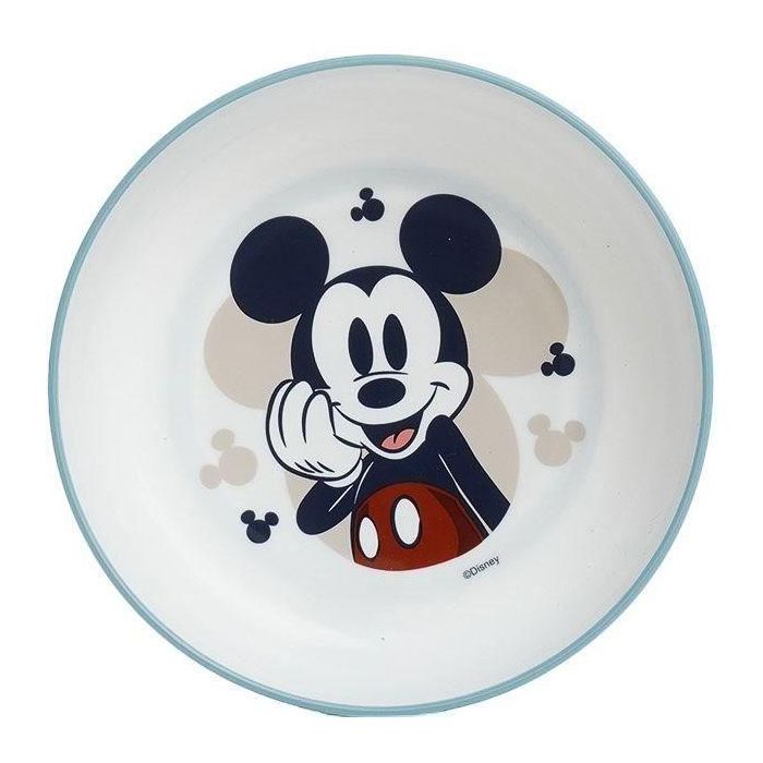 CAJA DE COMIDA DE 3 PIEZAS MICKEY TAZA / CUENCO / PLATO - Set 3uds Non-Sl 2