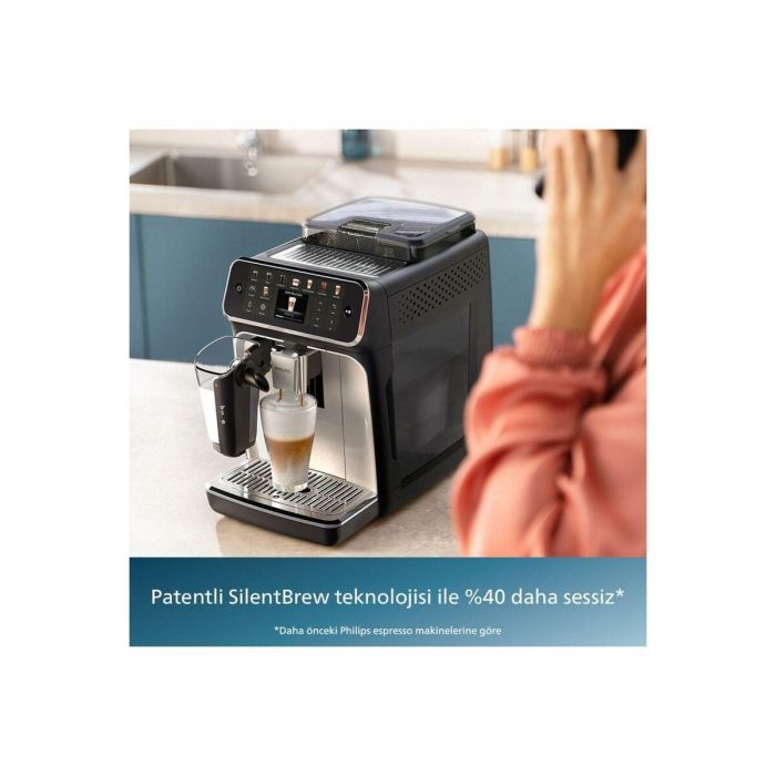 Cafetera Superautomática Philips EP4441/50 Negro 230 W 15 bar 275 g 1,8 L 2 Cafetera Superautomática Philips EP4441/50 Negro 230 W 15 bar 275 g 1,8 L 2