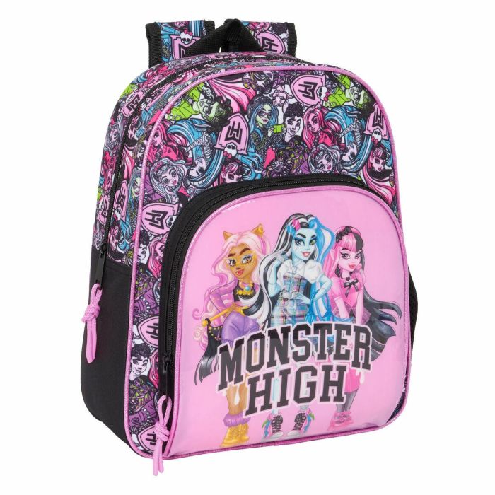 Mochila Escolar Monster High Drama Multicolor 28 x 34 x 10 cm 0 Mochila Escolar Monster High Drama Multicolor 28 x 34 x 10 cm 0