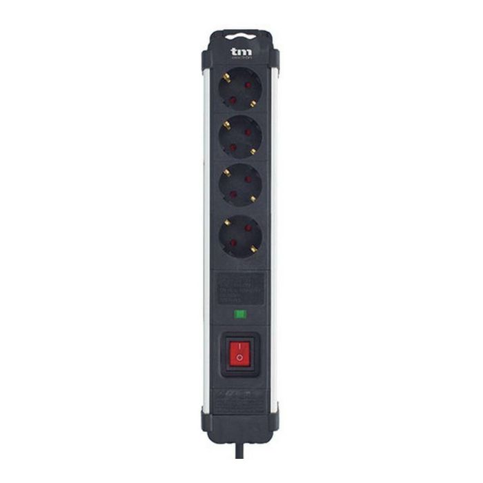 Regleta Enchufes 4 Tomas con interruptor TM Electron 230 V Regleta Enchufes 4 Tomas con interruptor TM Electron 230 V