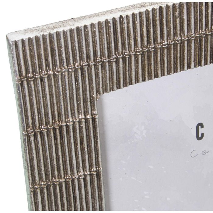 Marco de Fotos Alexandra House Living Plateado Plástico 26 x 1 x 31 cm 2 Marco de Fotos Alexandra House Living Plateado Plástico 26 x 1 x 31 cm 2