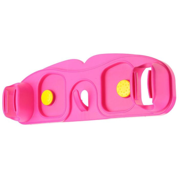 Je cherche une Idee Colgador Escoba Adhesivo con 2 Ranuras y Gancho, Colores Surtidos, 30x4,5x10 cm 1