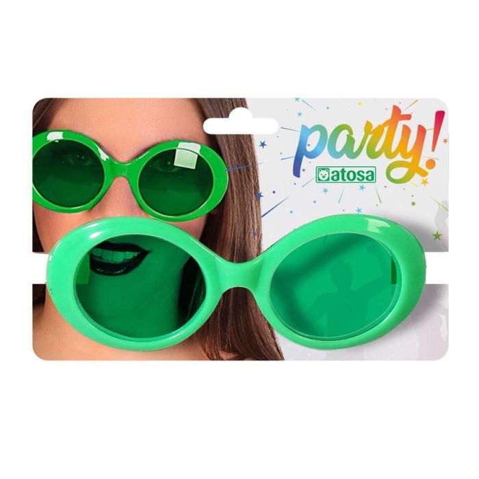 Gafas Carnaval Verdes Mujer Adulto 1