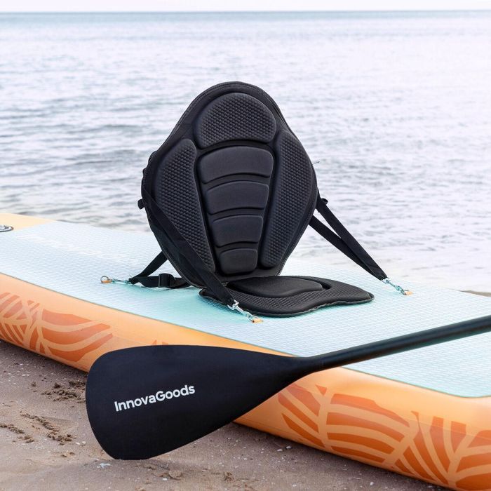 Tabla de Paddle Surf Hinchable 2 en 1 con Asiento y Accesorios Siros InnovaGoods 10'5" 320 cm 22 Tabla de Paddle Surf Hinchable 2 en 1 con Asiento y Accesorios Siros InnovaGoods 10'5" 320 cm 22