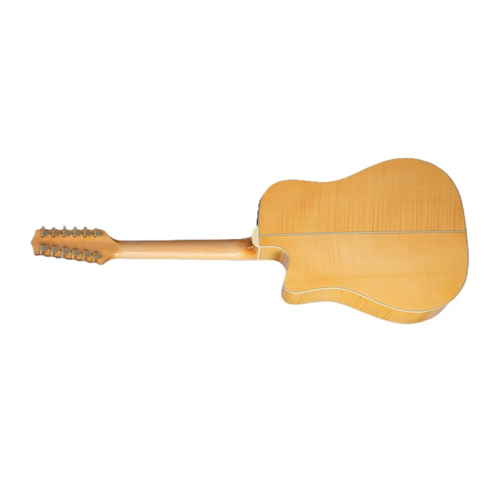 Takamine Guitarra Eléctrica Acústica GD74E/A Dreadnought Cutway 12 Cuerdas Natural 1