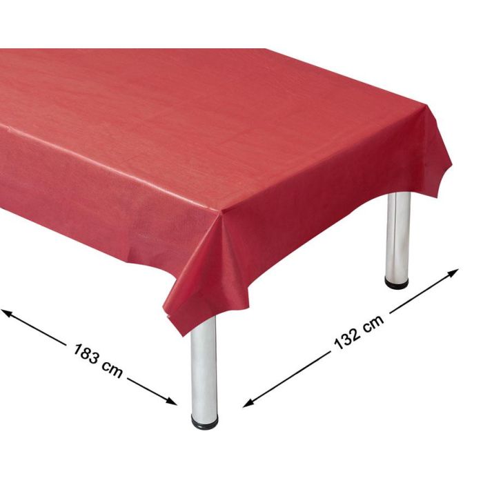 Mantel Navidad Rojo 177x130 cm