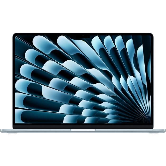 Apple - MacBook Air M4 de 15,3" (2025) - 16 GB de RAM - 256 GB de almacenamiento - CPU de 10 núcleos - GPU de 10 núcleos - Azul cielo Apple - MacBook Air M4 de 15,3" (2025) - 16 GB de RAM - 256 GB de almacenamiento - CPU de 10 núcleos - GPU de 10 núcleos - Azul cielo