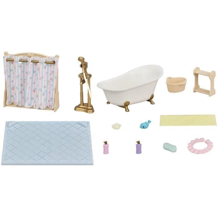 El conjunto de bañera y ducha - SYLVANIAN FAMILIES - 5739 - Conjunto de baño con accesorios 3