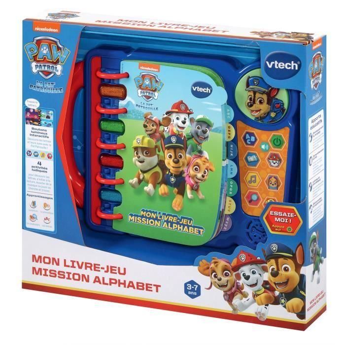 Vtech VT3417766181053 - PAW PATROL - Juego del Alfabeto de mi Misión 4 Vtech VT3417766181053 - PAW PATROL - Juego del Alfabeto de mi Misión 4