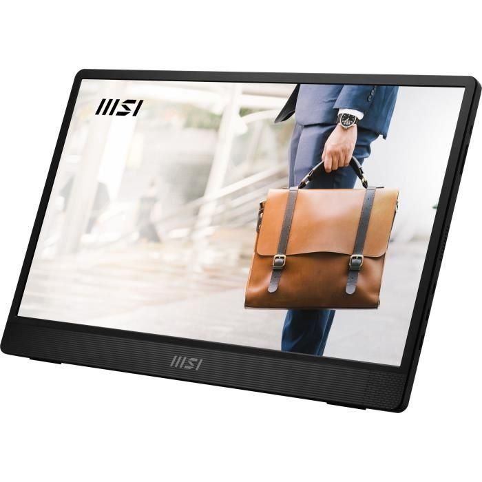 MSI MP161 E2 Pantalla PC Gamer Portátil 15.6" FHD IPS 1ms 60Hz USB-C Mini HDMI Soporte Trípode 4 MSI MP161 E2 Pantalla PC Gamer Portátil 15.6" FHD IPS 1ms 60Hz USB-C Mini HDMI Soporte Trípode 4