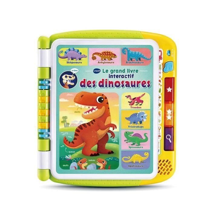 Vtech VTE3417766192059 - El Gran Libro Interactivo de Dinosaurios para Niños 0 Vtech VTE3417766192059 - El Gran Libro Interactivo de Dinosaurios para Niños 0