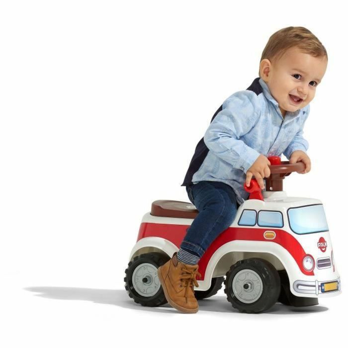 Falk Correpasillos Monovolumen Vintage para Bebé con Asiento Abatible, Volante Direccional y Bocina - Habilidades Motoras, Fabricado en Francia 2