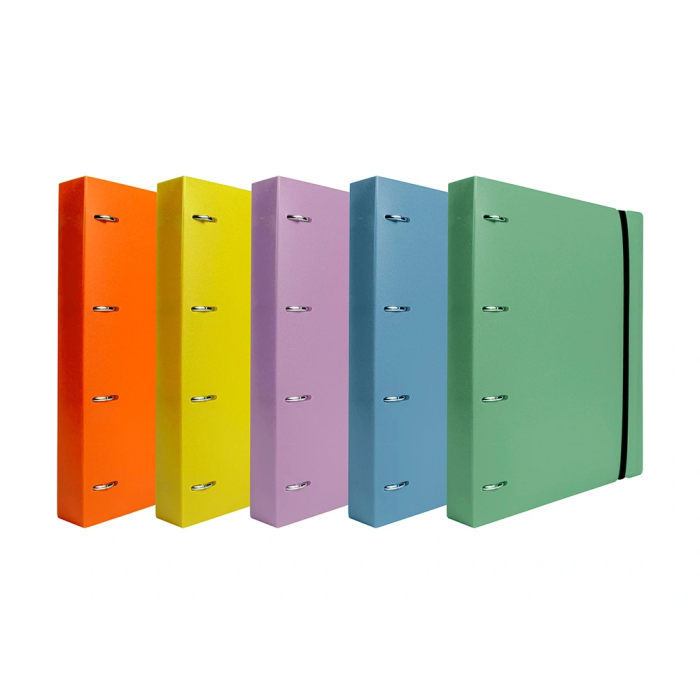 Liderpapel Carpeta con Recambio A4 Cuadro 5mm 100 Hojas 80g Polipropileno 4 Anillas 25mm Color Verde 4 Liderpapel Carpeta con Recambio A4 Cuadro 5mm 100 Hojas 80g Polipropileno 4 Anillas 25mm Color Verde 4