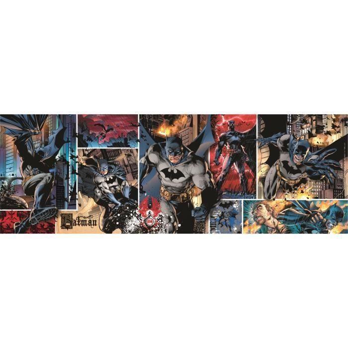 CLEMENTONI - Compacto 1000 piezas Panorama - Batman 1 CLEMENTONI - Compacto 1000 piezas Panorama - Batman 1