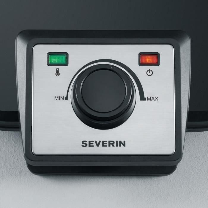 SEVERIN WA2106 Gofrera eléctrica - Negro 4