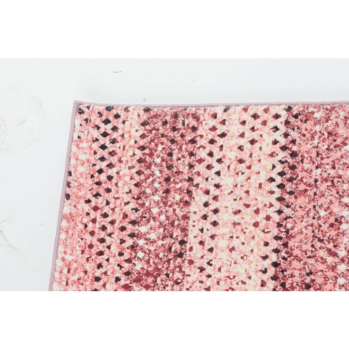 DKD Home Decor Alfombra Scandi Rosa Poliéster 240x60 cm 600 gsm Pack 2 Unidades 1 DKD Home Decor Alfombra Scandi Rosa Poliéster 240x60 cm 600 gsm Pack 2 Unidades 1