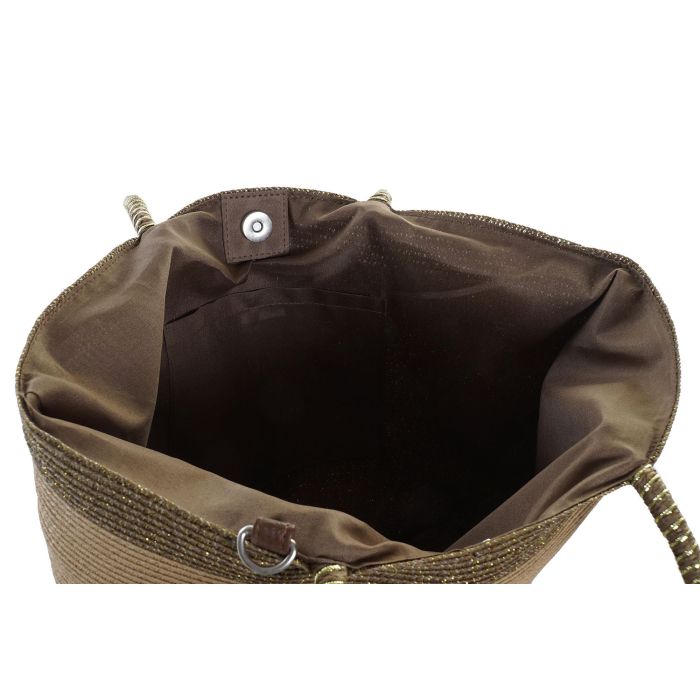 Bolso Mediterraneo DKD Home Decor Beige Verde Menta 10 x 28 x 43 cm Set de 3 (2 Unidades) 4 Bolso Mediterraneo DKD Home Decor Beige Verde Menta 10 x 28 x 43 cm Set de 3 (2 Unidades) 4