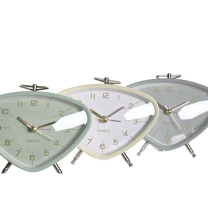 Reloj Despertador Vintage DKD Home Decor Azul Blanco 4 x 10 x 11.5 cm (3 Unidades) 2 Reloj Despertador Vintage DKD Home Decor Azul Blanco 4 x 10 x 11.5 cm (3 Unidades) 2