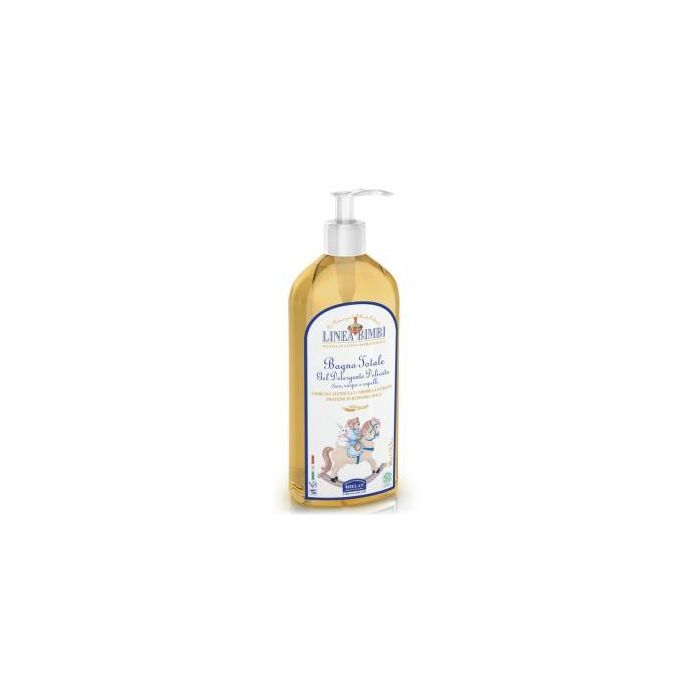Linea Bimbi Champú de Baño Total Bebé Delicado con Proteínas de Almendras Dulces y Extractos de Caléndula y Manzanilla 500ml