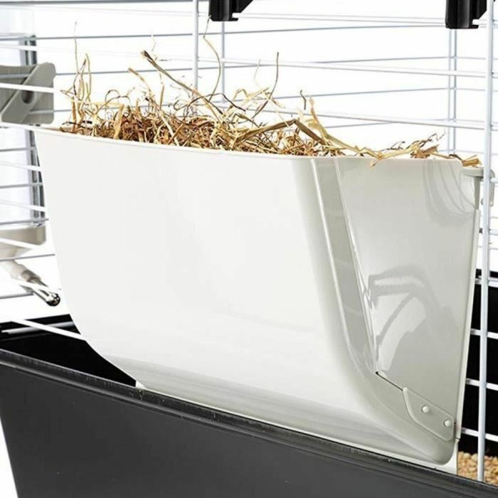 Ferplast FER8010690092546 Jaula Casita 80 78 x 48 x 50 cm Negra 22 Ferplast FER8010690092546 Jaula Casita 80 78 x 48 x 50 cm Negra 22