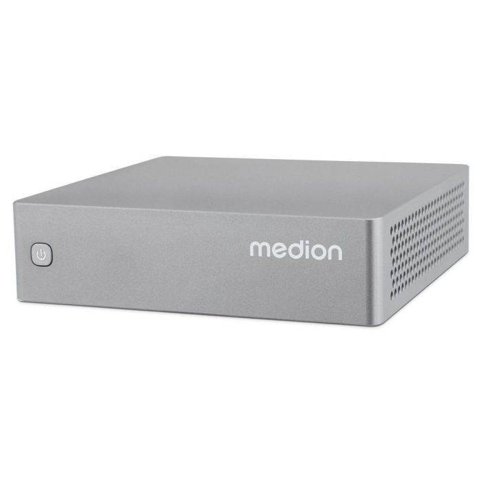 Medion S06E MD35340 Barebone Mini PC Intel N100 4 Cores 3.4GHz 8GB/16GB RAM DDR4 SSD M.2 Wi-Fi 6 Bluetooth 5.2 HDMI 2.0 DisplayPort 1.4 2