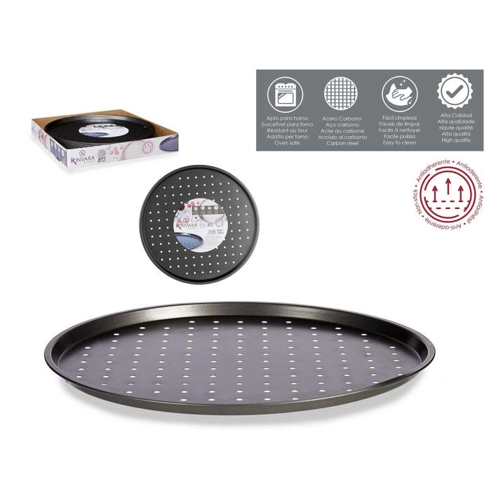 Bandeja Horno Pizza Kinvara 33X1CM (24 Unidades) Bandeja Horno Pizza Kinvara 33X1CM (24 Unidades)