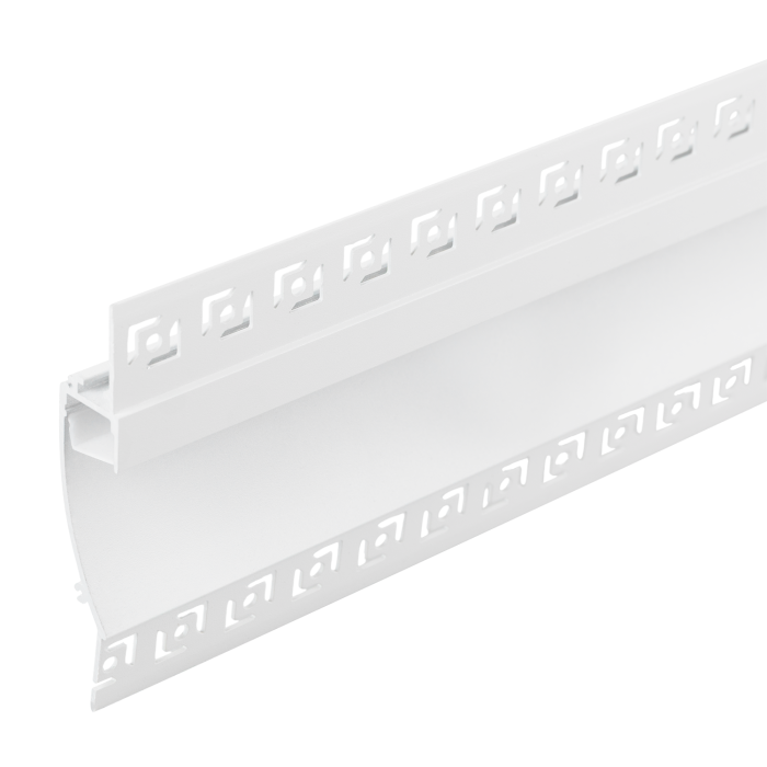 Greenice Perfil de Aluminio 18.5x15.5mm para Tiras LED Flexibles/Rígidas Integración Pared 2 Metros con Difusor Opal para Escayola/Pladur 0 Greenice Perfil de Aluminio 18.5x15.5mm para Tiras LED Flexibles/Rígidas Integración Pared 2 Metros con Difusor Opal para Escayola/Pladur 0