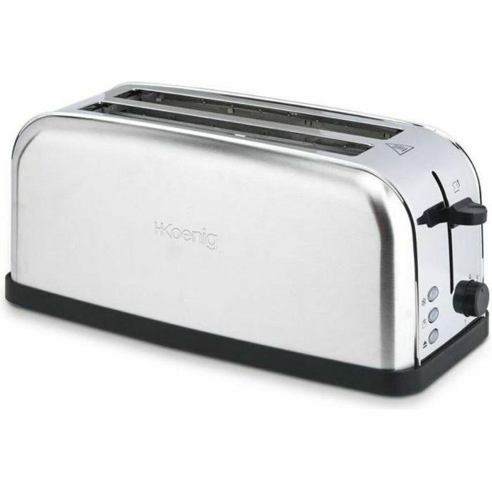 H.KoeNIG TOS28 - Tostadora Baguette - 1500 W - Gris