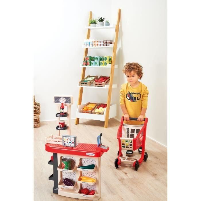 Caja + carro - ECOIFFIER - 1676 - Una pequeña tienda de verdad 4 Caja + carro - ECOIFFIER - 1676 - Una pequeña tienda de verdad 4