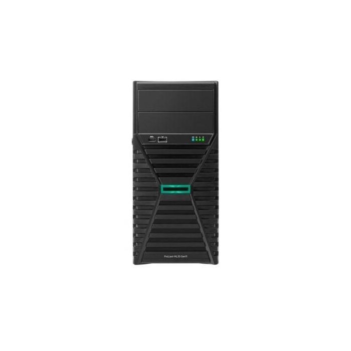 HPE P65397-421 Servidor ProLiant ML30 Gen11 Intel Xeon E-2434 3.4GHz 4 Núcleos 16GB DDR5 ECC RAM 8 SFF Hot-Plug 800W Titanium 1