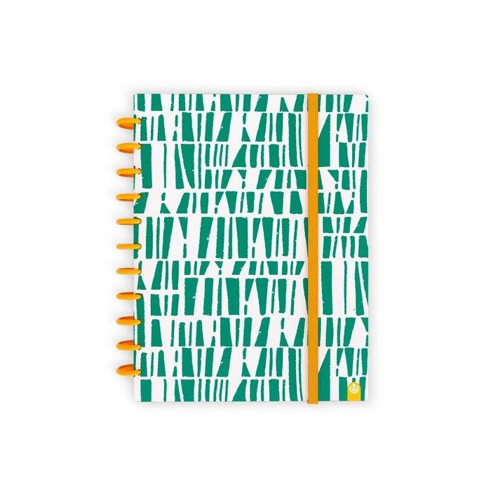 Bloc Carchivo Ingeniox Limited Edition 2 Tapa Pp A4 100H 100G Cuadriculado Verde (Set de 5)