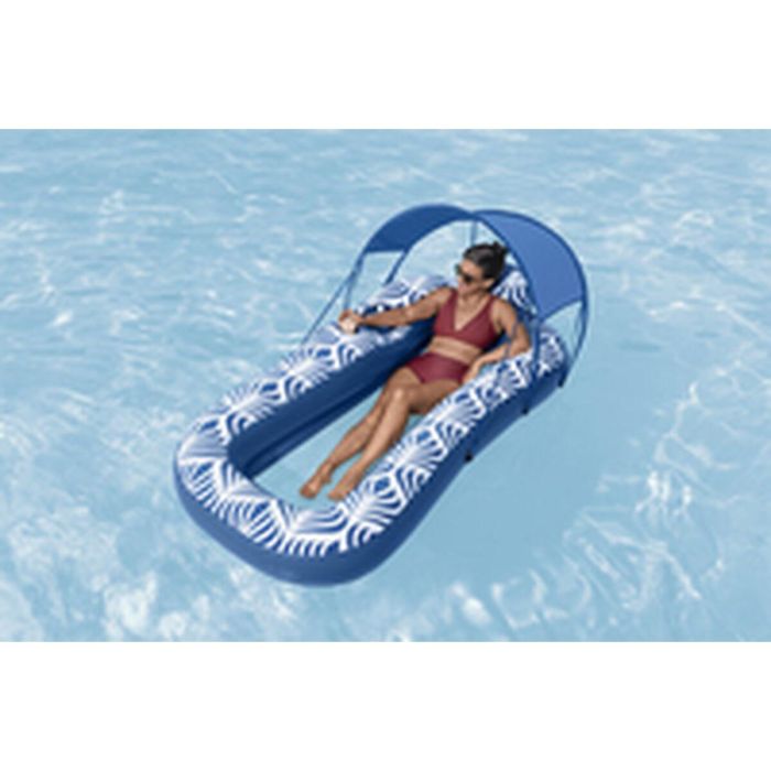 Bestway Colchoneta Hinchable con Parasol Comfort Plush 198x112 cm Playa y Piscina 43732 12