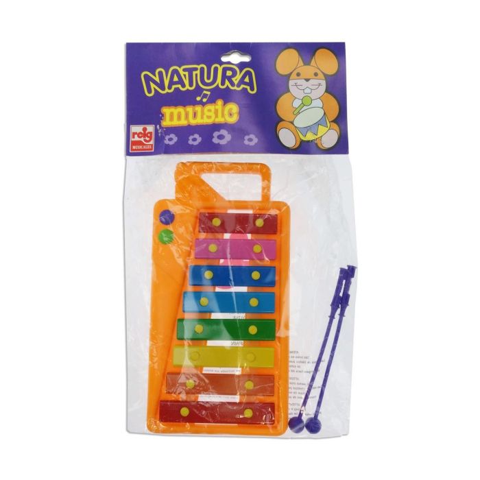 Reig Xilófono de 8 Notas en Bolsa con Pestaña, Ideal para Niños a Partir de 3 Años 1 Reig Xilófono de 8 Notas en Bolsa con Pestaña, Ideal para Niños a Partir de 3 Años 1
