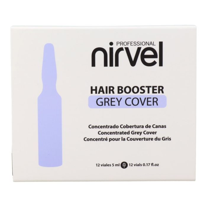 Nirvel Hair Booster Grey Cover (12 Viales X 5 ml)