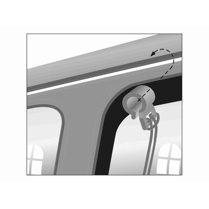 Red de seguridad Trixie Negro 120 × 100 CM 5 Red de seguridad Trixie Negro 120 × 100 CM 5