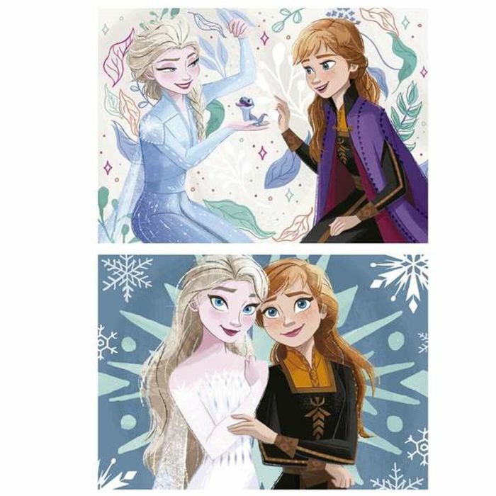 Puzzle 2x20 piezas frozen 1