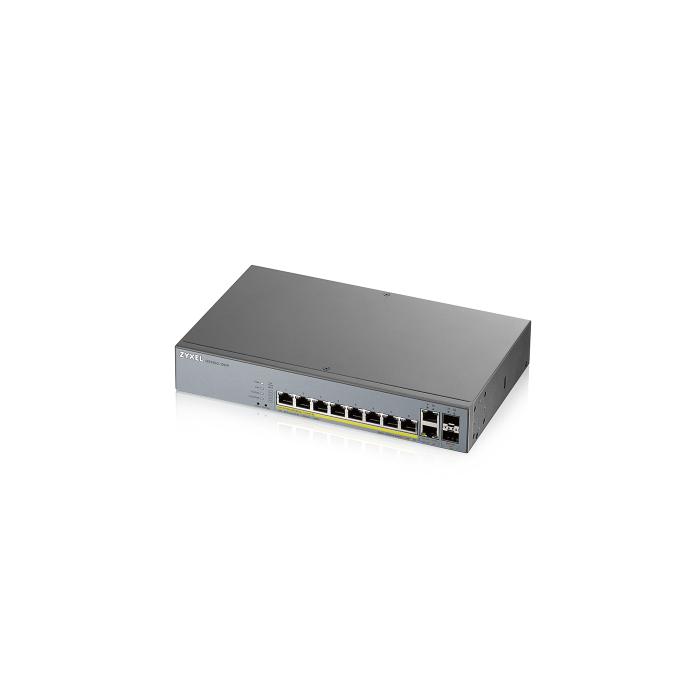 Zyxel GS1350-12HP-EU0101F Switch Gestionado L2 Gigabit Ethernet 10 Puertos PoE Gris 2
