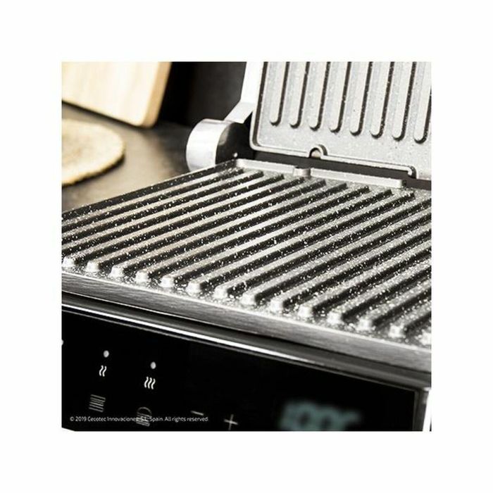 Grill de contacto Cecotec Rock'nGrill Smart 2000W Negro 3
