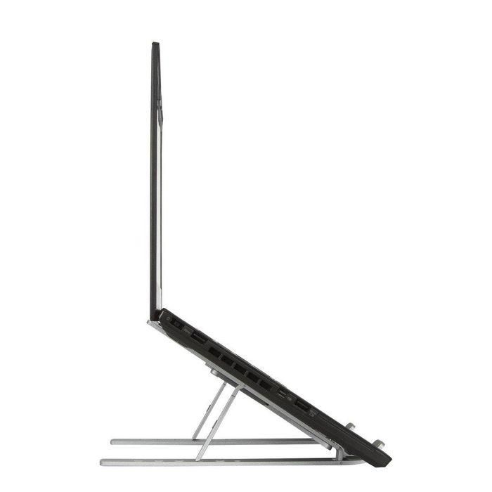 Targus AWE810GL Soporte de Aluminio para ordenador portátil, compatible con pantallas de 10 a 15.6 pulgadas, Plegable y con 6 ajustes de altura. 1 Targus AWE810GL Soporte de Aluminio para ordenador portátil, compatible con pantallas de 10 a 15.6 pulgadas, Plegable y con 6 ajustes de altura. 1