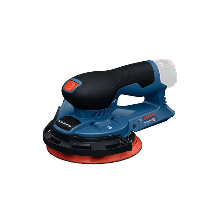 Bosch Professional Lijadora Orbital a Batería GEX 12V-150-3, 12V, Ø 150 mm con Hoja de Lija, Anillo, Bolsa, Plato de Soporte y Estuche