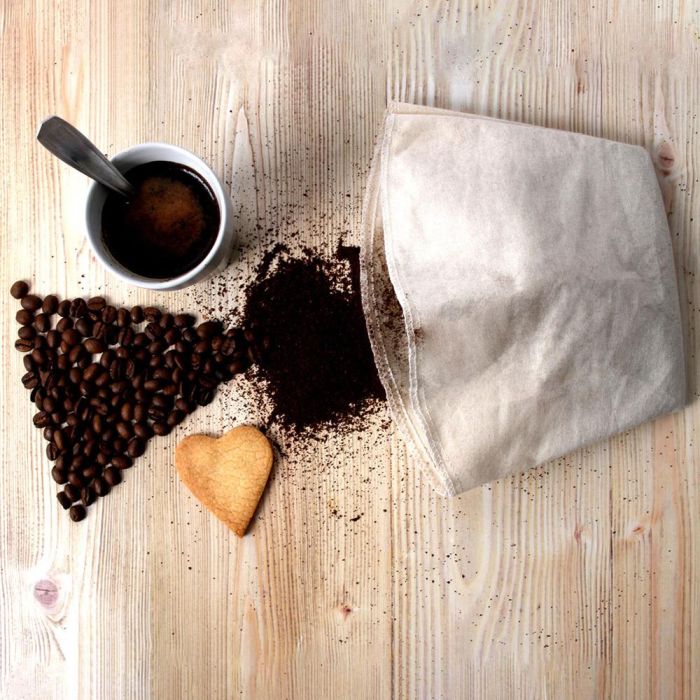 Cook Concept Juego de 2 Filtros de Café Reutilizables Algodón Nº4 Lavables 16,5x12cm 1